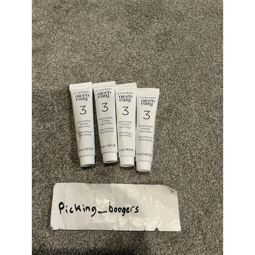 4 Clairol Nice N Easy CC + Colorseal Step 3 Conditioner 1.86 Fl Oz Each